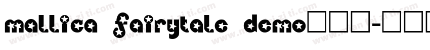 Mallica Fairytale DEMO手机版字体转换
